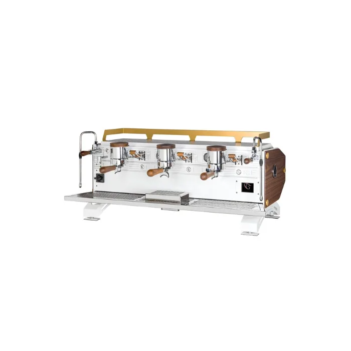 Profi espresso stroj 3 skupiny, 6 kW, 12litrový kotel, volitelná barva a napětí, ideální pro kavárny, restaurace a hotely