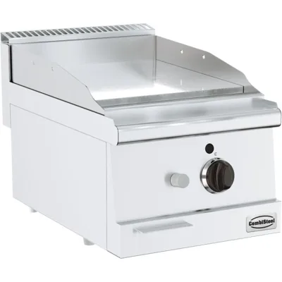 Gas grill plate, chrome, 6 kW, (W x D x H) 400x600x300 mm