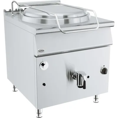 Gas Kochkessel 150L, Indirekt beheizt, 20 kW, (B x T x H) 800x900x900 mm