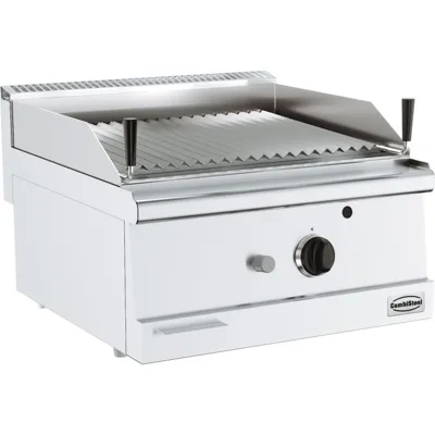 Gazlı Lav Taşı Izgarası, 1 Pişirme Bölgesi, 8,5 kW, (G x D x Y) 600 x 600 x 300 mm