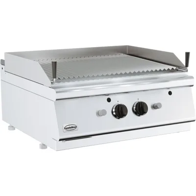 Gazlı Lav Taşlı Izgara, 2 Pişirme Alanı, 18 kW, (G x D x Y) 800 x 700 x 300 mm