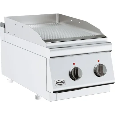 Gerillt Elektrogrillplatte, 3.6 kW, (B x T x H) 400x700x300 mm