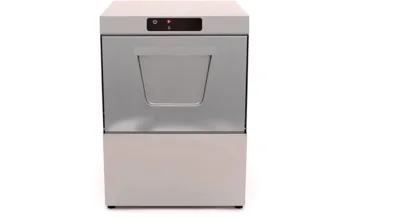 Dishwasher Undercounter - 50 x 50 cm - with Drain, Rinse Aid and Soap Pumps - Digital Display - 400 V - W60 x D65 x H83cm
