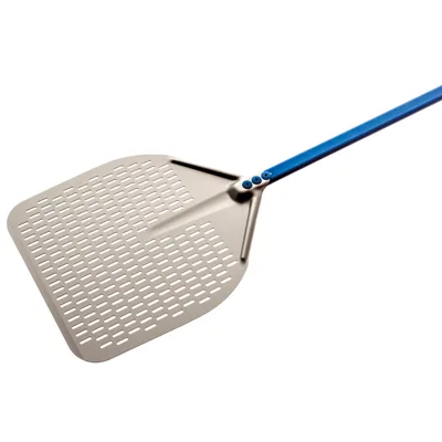 GI Metal AirPeel 450 | Perforierte Aluminium-Pizzaschaufel 450x450 mm