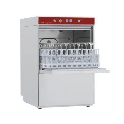 Bardak Bulaşık Makinesi, Sepet 400x400 mm, 3,4 kW, (G x D x Y) 465 x 550 x 710 mm