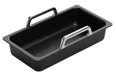 GN-Behälter 1/2 55, mit Henkel, Induktionskompatibel, (BxTxH) 32.5x26.5x5.5 cm