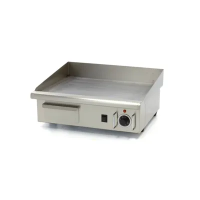 Izgara Plakası - Düz - 55 cm - Damla Tepsisi Dahil - 560x470x250 mm - 3000 Watt