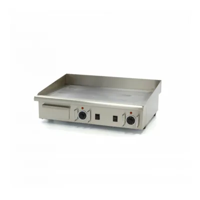 Izgara Plakası - Pürüzsüz Krom - 73 cm - Damla Tepsisi Dahil - 735x525x240 mm - 4400 Watt - 400 V