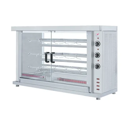 Electric Chicken Grill, 2 Spits, 5.2 kW, 1320 x 460 x 660 mm