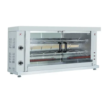 Gas Chicken Grill, 2 Spits, 6 kW, 1320 x 460 x 680 mm