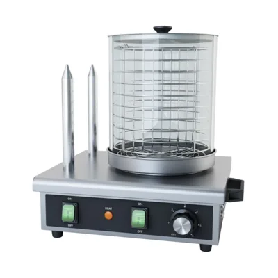 Hotdog Gerät, mit 2 Brotwärmer, 0.5 kW, (B x T x H) 387x300x395 mm