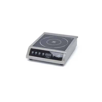 Induction Stove 3,500 W – Ø 12–24 cm, Touch Panel with LCD & Timer, Stainless Steel Housing, W 330 × D 425 × H 105 mm