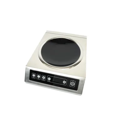 Induktion Wokplatte, 0.5-3.5 kW, (B x T x H) 340x440x117 mm