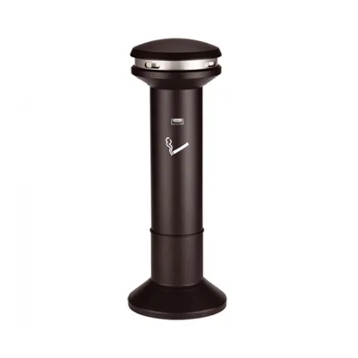 Endüstriyel Küllük Toplayıcı | Ø39,4 cm, Yükseklik 105,4 cm | Siyah, Metal