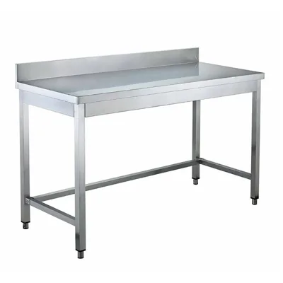 Arbeitstisch / mit Grundboden, mit Aufkantung 600 x 700 x 850 mm