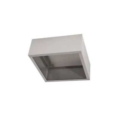 Kondensationshaube, ohne Motor, (BxTxH) 1000 x 1000 x 400 mm