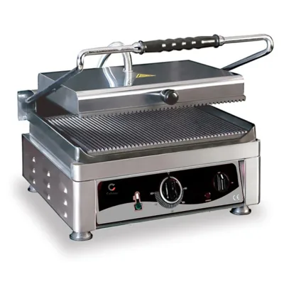 Kontaktgrill, Gerillt, 2.5 kW, (BxTxH) 410x500x300 mm