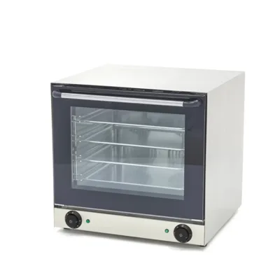 Konvektionsofen - Passt 4 Tabletts - Eingebauter Timer - Bis zu 300 ° C - 595 x 615 x 570 mm - 230 V