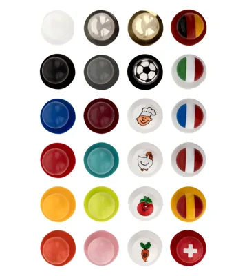 Ball Buttons 12-Pack – Snap Cooking Buttons | Multiple Colors |