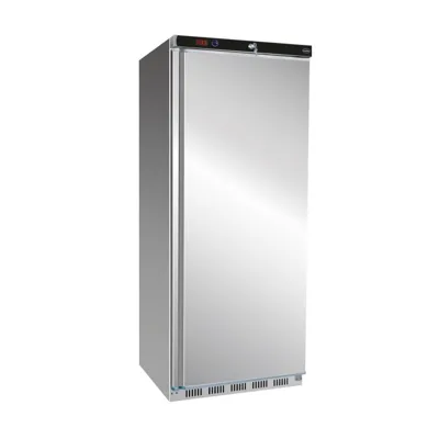 Nerezová chladnička HR600, 1 dveře, 570 l, statické chlazení s ventilátorem, (ŠxHxV) 775 x 695 x 1885 mm