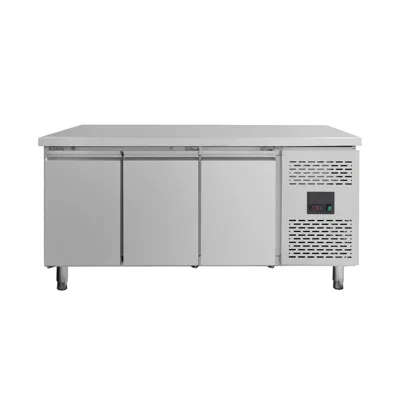 Chladicí stůl se 3 dveřmi, 0,31 kW, Monoblok, 1795 x 700 x 850 mm