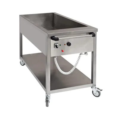 Mobilní Bain Marie 3 x GN1/1 - 1240 x 660 x 870 mm