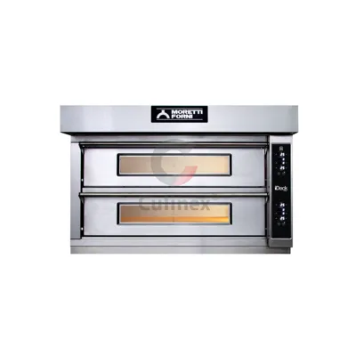MORETTI iDeck iD-D 105.105 DIGITAL Electric Pizza Oven, 2 Chambers, 9+9x Ø 30 cm, (W x D x H) 1320 x 1495 x 760 mm