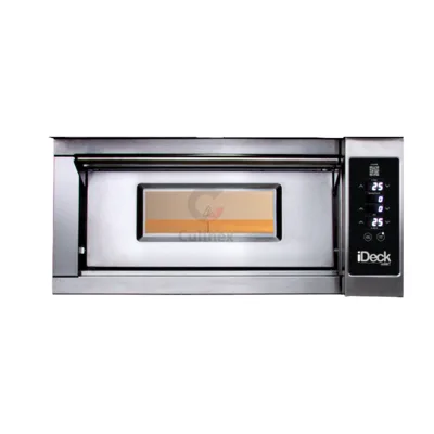MORETTI iDeck iD-M 60.60 DIGITAL Elektro-Pizzaofen, 1 Kammer, 4x Ø 30 cm, (B x T x H) 850 x 991 x 363 mm