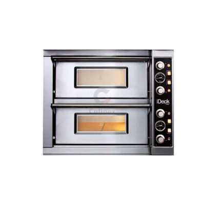 MORETTI iDeck PD 60.60 electric pizza oven, 2 decks, 4+4x Ø 30 cm, (W x D x H) 850 x 991 x 660 mm
