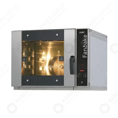 MORETTI serieF F50E Convection Oven for Bakeries, 1 Baking Chamber, for 5 EN Trays 600 x 400 mm, (W x D x H) 850 x 1067 x 700 mm