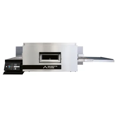 MORETTI serieT T96E electric tunnel oven | conveyor oven, belt width 650 mm, up to 100 pizzas Ø 33 cm/h, (W x D x H) 2050 x 1186 x 620 mm