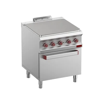 OptiTech 700│Elektro Fortkochplatte - GN 1/1 & Backofen GN 1/2, 14.3 kW, (B x T x H) 700 x 700 x 920 mm