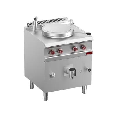 OptiTech 700│Elektro Kochkessel - 50L, Indirekt beheizt, 9 kW, (B x T x H) 700 x 700 x 920 mm