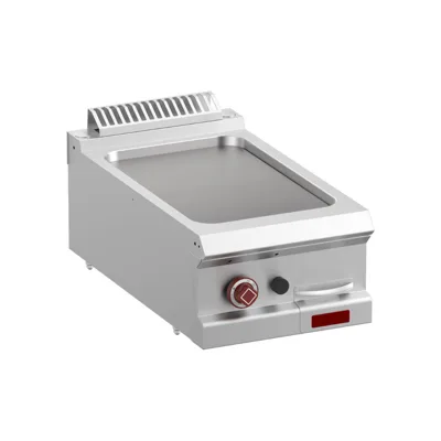 OptiTech 700 | Gazlı Izgara - Düz - Modül Boyutu GN 1/2, Oluklu, 6020 kcal/h, (G x D x Y) 400 x 700 x 320 mm