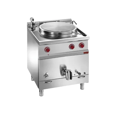 OptiTech 700│Gas Kochkessel - 50L, Indirekt beheizt, 10750 kcal/h, (B x T x H) 700 x 730 x 920 mm