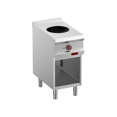 OptiTech 700│Induktion Wokherde, mit Offenem Unterbau, 5 kW, (B x T x H) 400 x 700 x 920 mm
