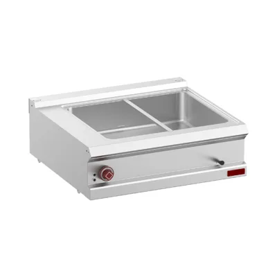 OptiTech│Elektrický Bain-Marie - GN 2/1, 3 kW, 150 mm hluboký, (Š x H x V) 800 x 700 x 320 mm