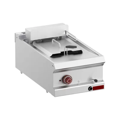 OptiTech│Elektrická fritéza - 12 L, 9 kW, 1 vana, (Š x H x V) 400 x 700 x 320 mm