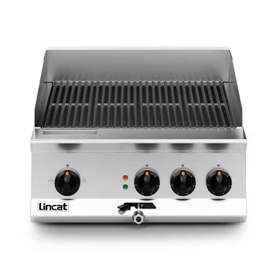 Opus elektrický lávový gril / chargrill stolní – Š 600 mm | 8,4 kW | 400 V