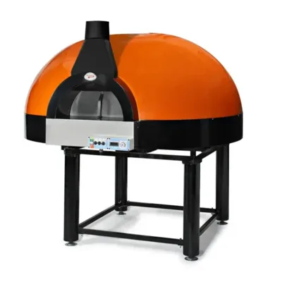 Pavesi JOY 110 TW | Rotierender Holz-/Gas-Pizzaofen Ø 110 cm – 6–8 Pizzen – individuell färbbar