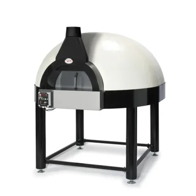 Pavesi JOY 130 | Traditioneller Holz-/Gas-Pizzaofen mit Monoblock-Backfläche – 10–12  Pizzen – individuell färbbar – 1864x2150x1900 mm