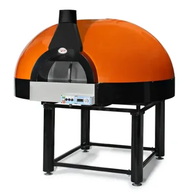 Pavesi JOY 130 TW - ROTATING Wood or GAS Pizza Oven 2150x1864x1900 mm
