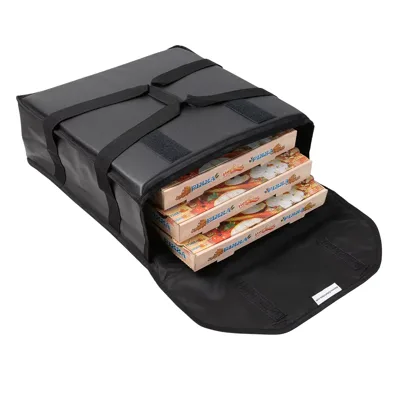 PizzaBag Pro 40 | Professional Pizza Insulation Bag 400x400x120 mm – 3-4 Pizzas