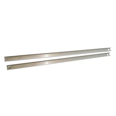 Support rails for EN grids of pizza tables, 600 x 400 x 1.2 mm