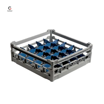 Polypropylene Basket for Dishwasher - 500x500 mm, for Glasses Ø 90 mm, (W x D x H) 500 x 500 x 170 mm