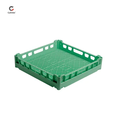 Polyprop. basket for dishwasher, for cutlery, (W x D x H) 500 x 500 x 110 mm