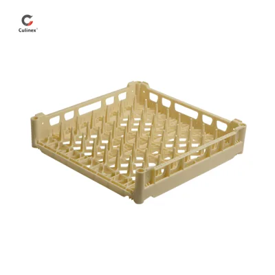 Polypropylene Basket for Dishwasher, for Trays 530 mm, (W x D x H) 500 x 500 x 110 mm