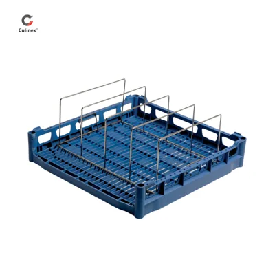 Polypropylene Korb für Geschirrspülmaschine, für thermische Tabletts, (B x T x H) 500 x 500 x 200 mm