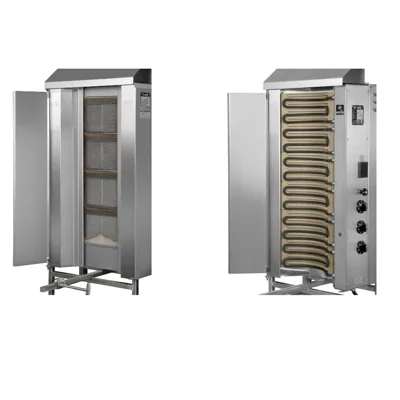 Potis stainless steel wing door including hinge – side heat protection for models G1, G2, GD2 & GD3 (manufactured before 2018)