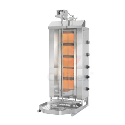POTIS GD5 Narrow Döner Grill Gyros Grill Döner Ocagi 510x600x1255mm